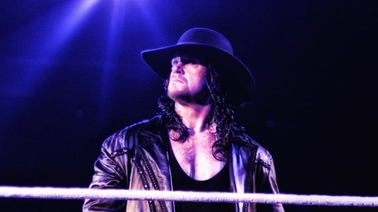 The Undertaker in action in WWE