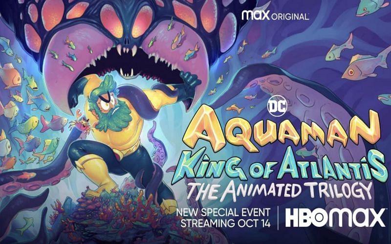 Official Poster for HBO&#039;s Aquaman: King of Atlantis (Image via IMDb)