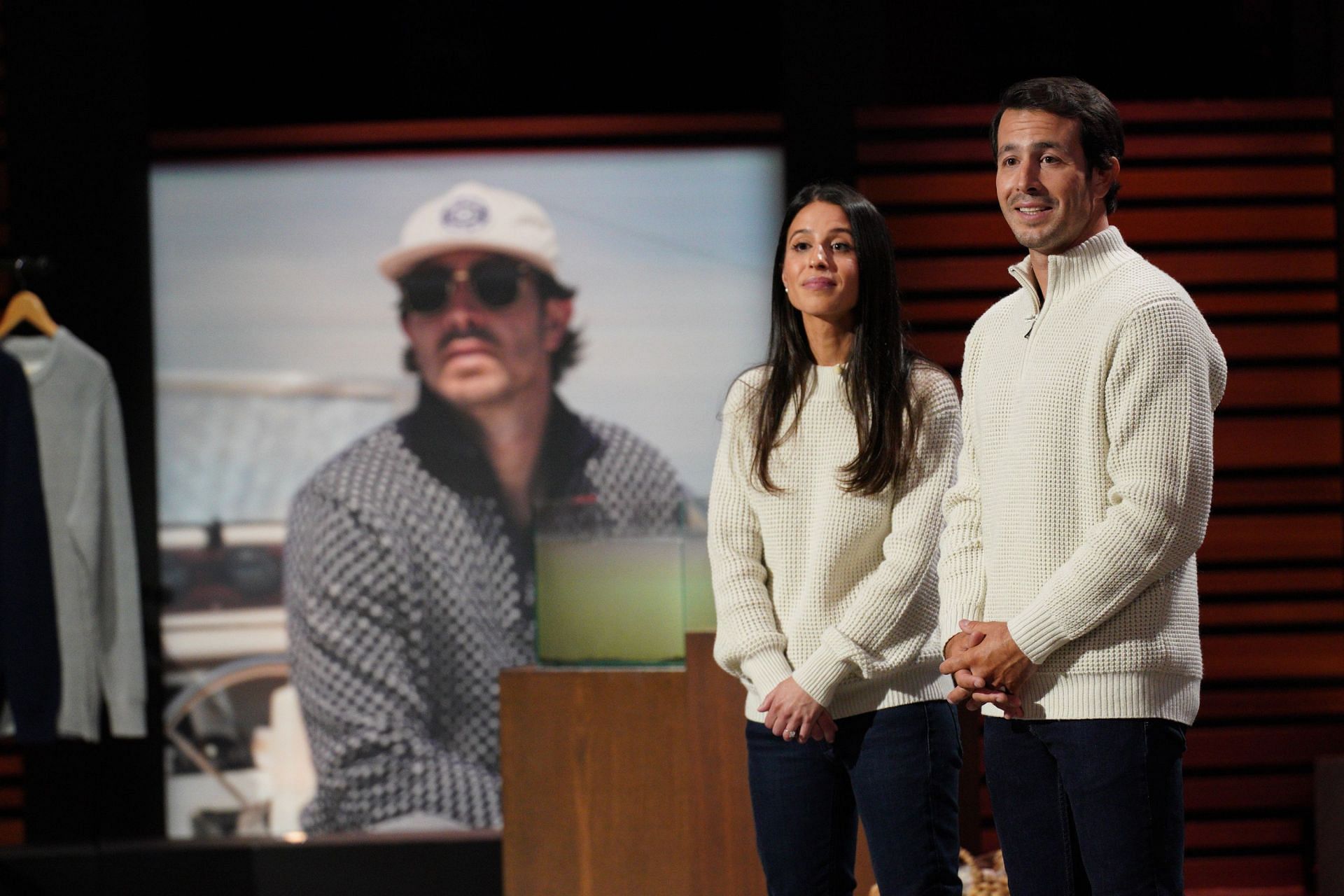 Lauren and Mike Lamanga on Shark Tank, Season 13 (Image via ABC)