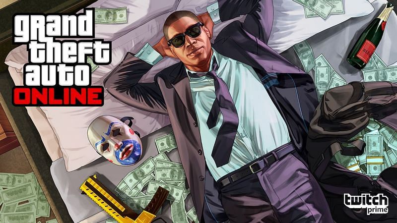 GTA Online offers a range of rewards to Twitch Prime Gaming members (Image via Rockstar Games and Twitch)