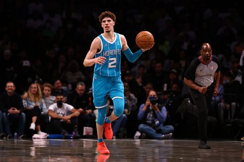 LaMelo Ball #2 of the Charlotte Hornets.