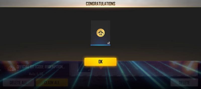 Players may use the token to attain other rewards (Image via Free Fire)