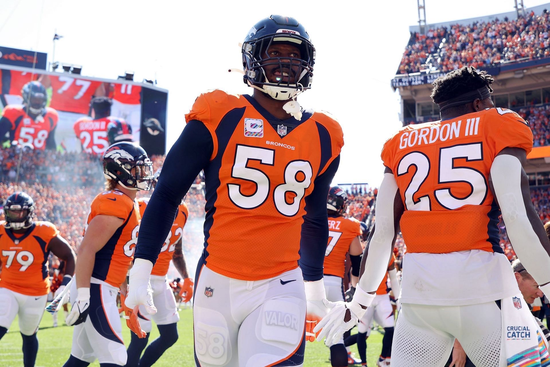 Von Miller wants to play well against the Browns