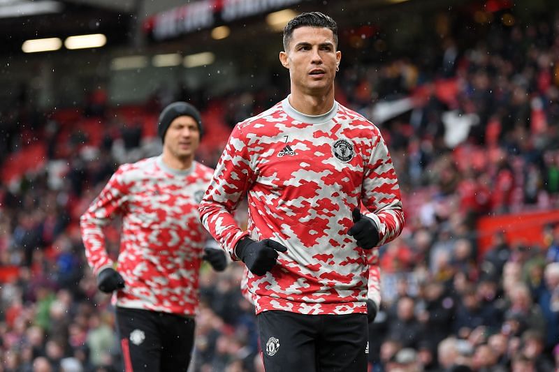 Cristiano Ronaldo has scored five goals for Manchester United this season