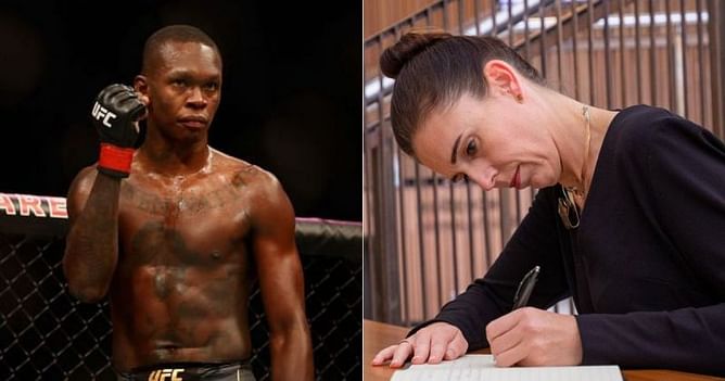 Israel Adesanya takes another shot at NZ PM Jacinda Ardern by analysing her reaction to the mention of his name