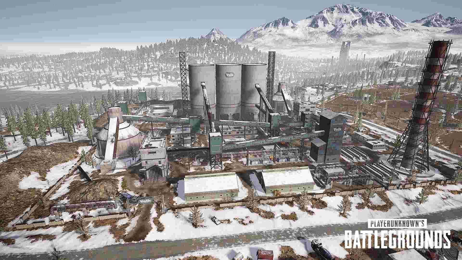 Cement Factory in Vikendi (Image via Krafton)