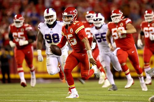 Kansas City Chiefs quarterback Patrick Mahomes