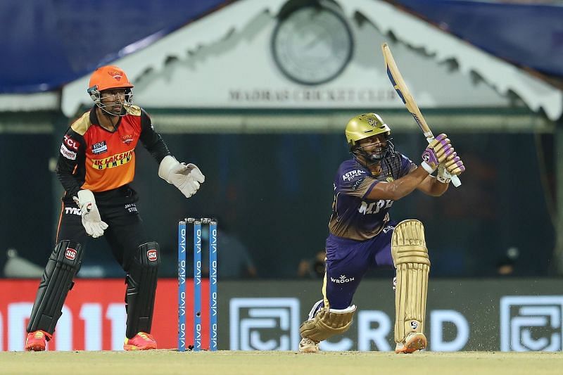 Rahul Tripathi will look to continue his good form in IPL 2021 against Sunrisers Hyderabad tonight. (Image Courtesy: IPLT20.com)