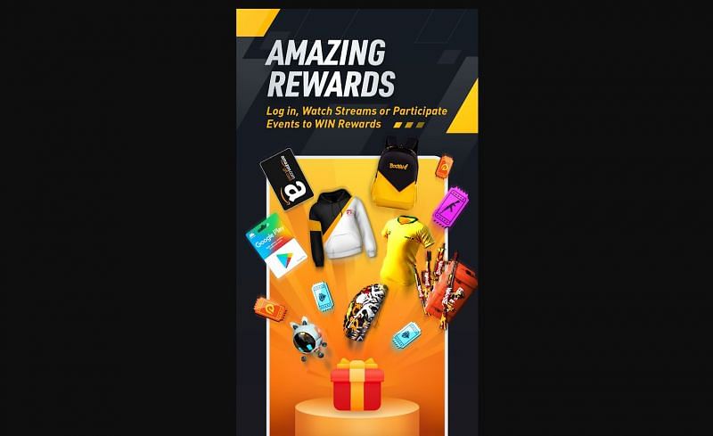 There are numerous rewards that users can earn through the BOOYAH application (Image via Play Store)