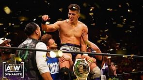 Sammy Guevara sends heartfelt message to young fan after winning AEW TNT Championship