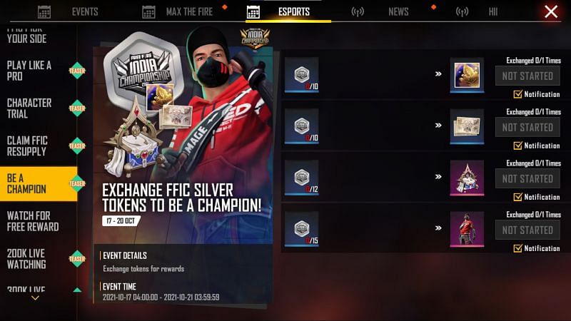 Once the redemption begins, users can claim the exclusive bundle for free (Image via Free Fire)