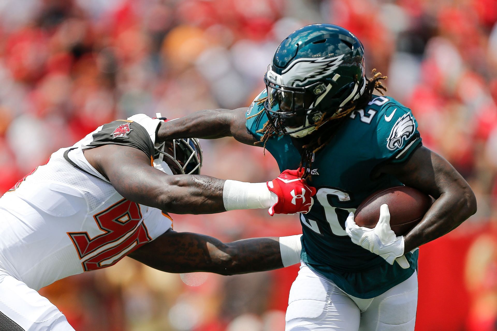 Philadelphia Eagles face the Tampa Bay Buccaneers on Thursday night