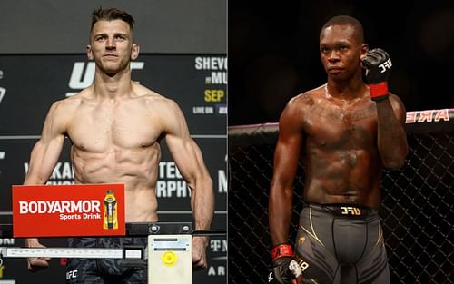 Dan Hooker (left) and Israel Adesanya (right) [Image credits: @danhangman on Instagram]