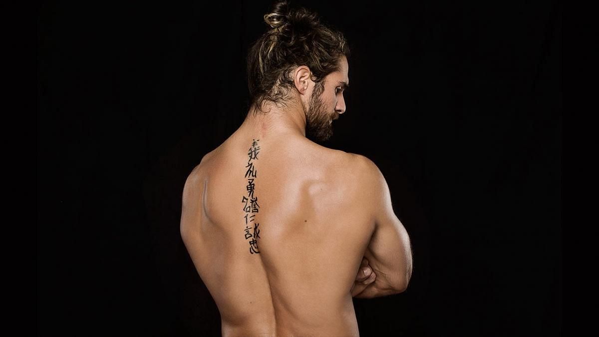 What does the tattoo on Seth Rollins' back mean?