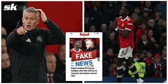 “Big lies to make headlines” - Paul Pogba rubbishes claims that he snubbed Solskjaer after Manchester United’s 5-0 defeat to Liverpool