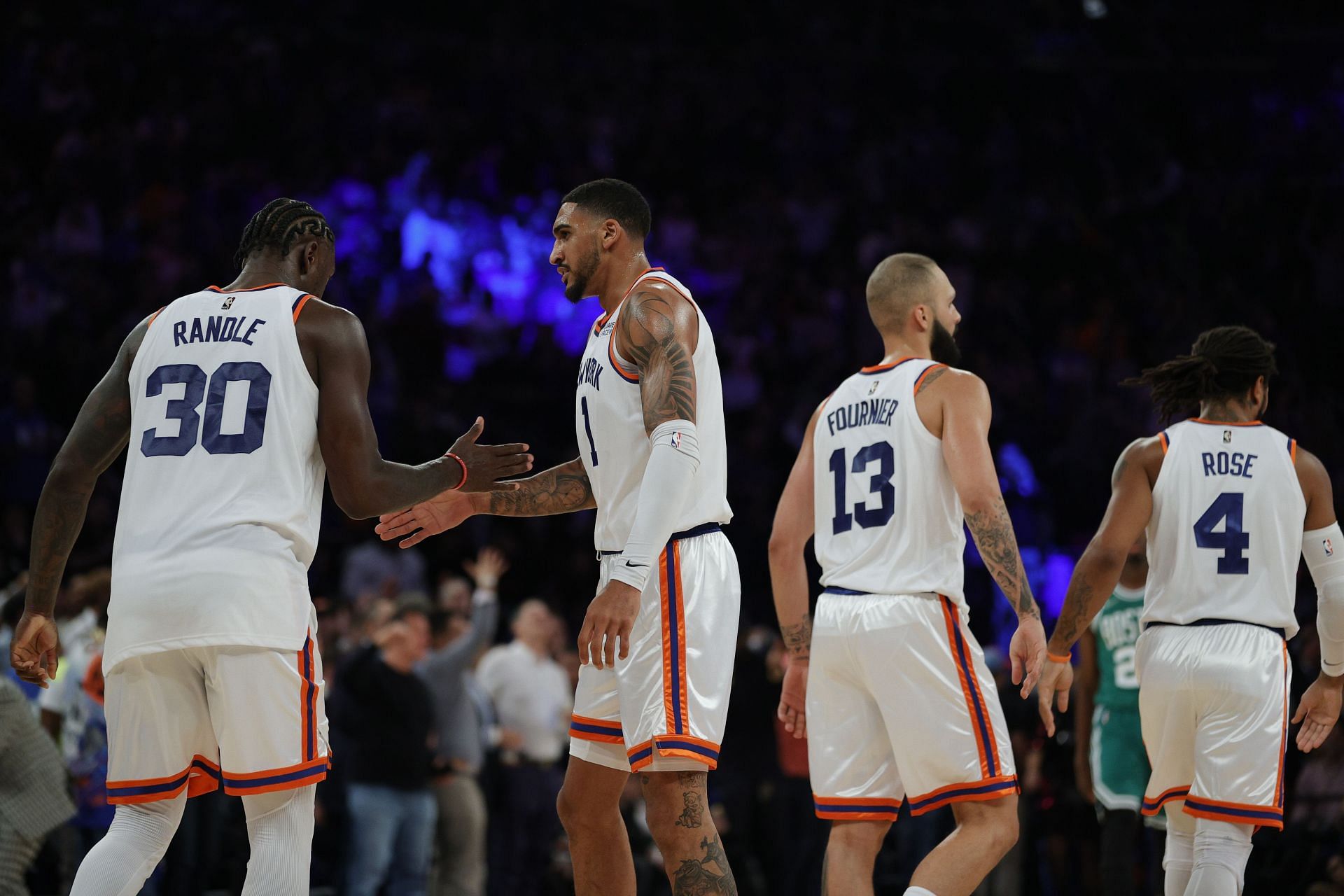 The New York Knicks are a true team