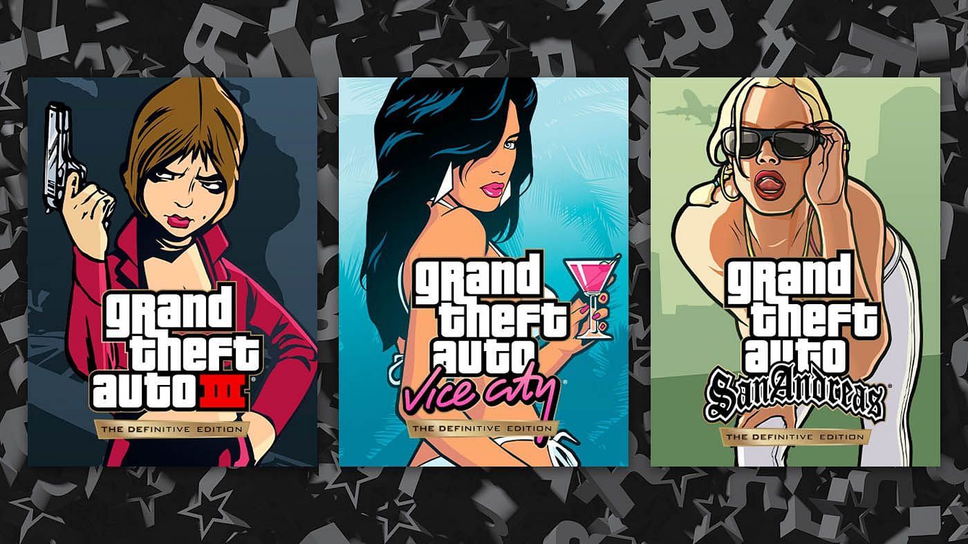 A promotional image for the GTA Trilogy Remastered. (Image via Rockstar Games)