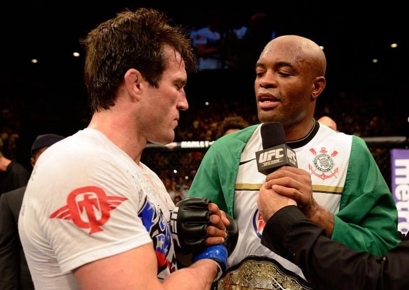 Anderson Silva and Chael Sonnen fought twice in the UFC