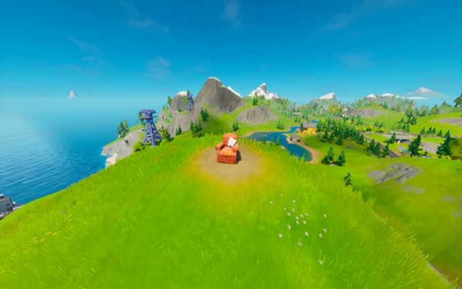 Fortnite's tiny chair is now growing and could reach gigantic proportions soon