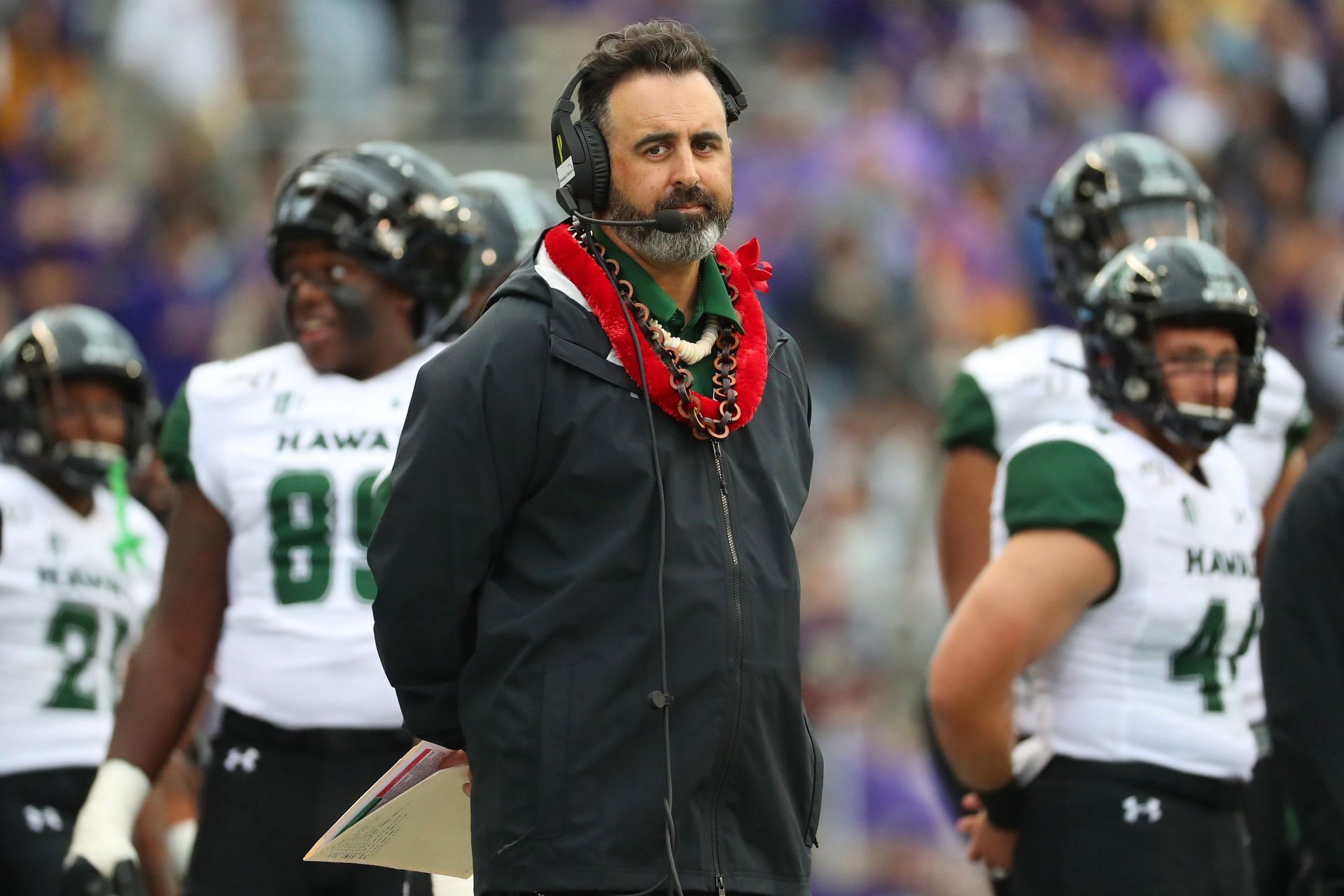 Hawaii vs. Washington - Nick Rolovich