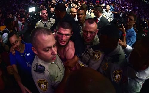 Khabib Nurmagomedov at UFC 229