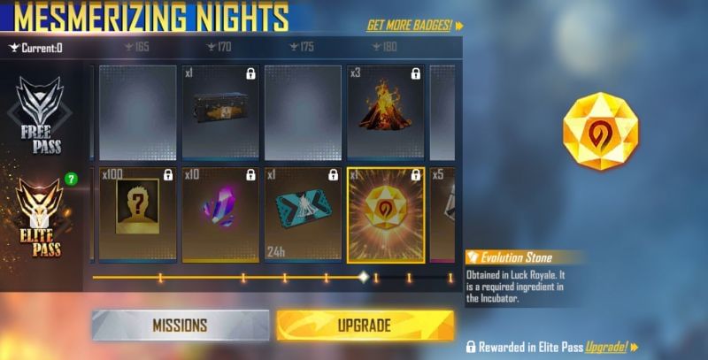 Evolution Stone (Image via Free Fire)