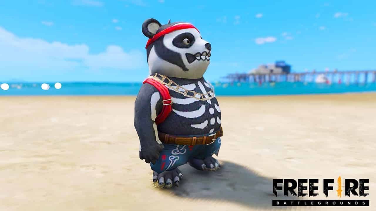 Skull Panda is one of the best Free Fire pet skins available in exchange for Diamonds (Image via Garena Free Fire)