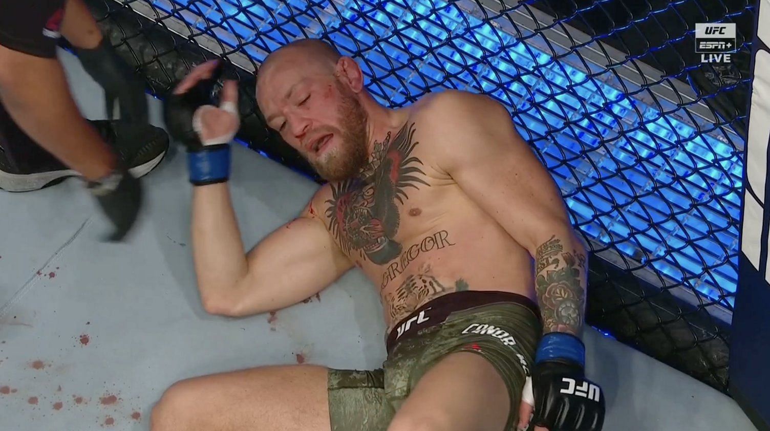 McGregor suffered his first knockout loss at UFC 257