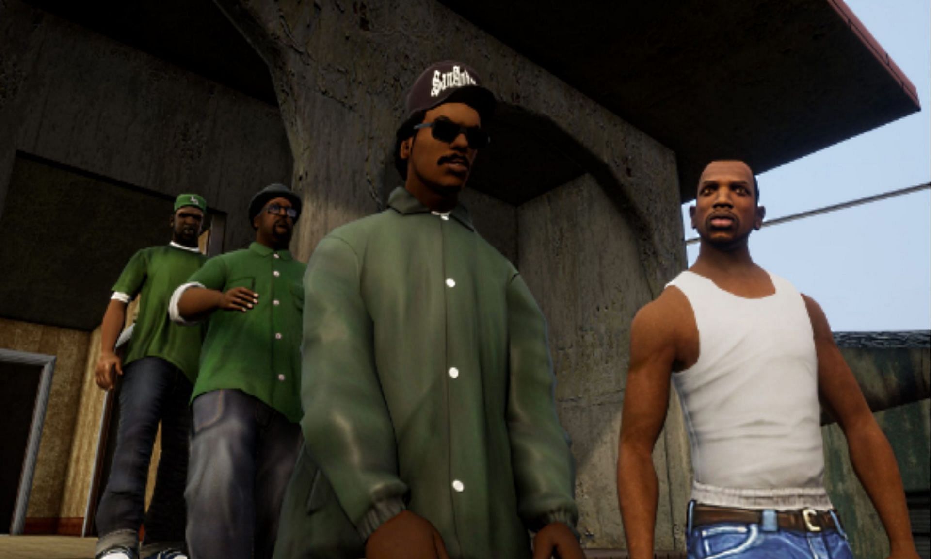 Carl Johnson (Image via Rockstar Games)