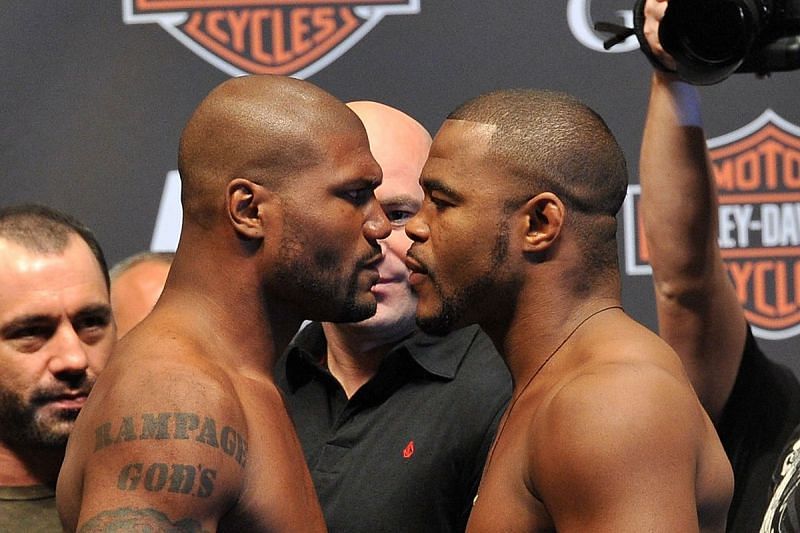 Rashad Evans and Rampage Jackson were coaches for The Ultimate Fighter