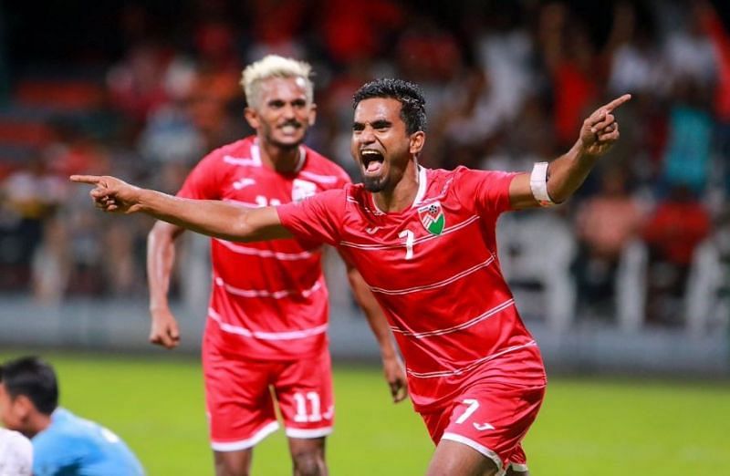 Ali Ashfaq is Maldives&#039; main man on the pitch