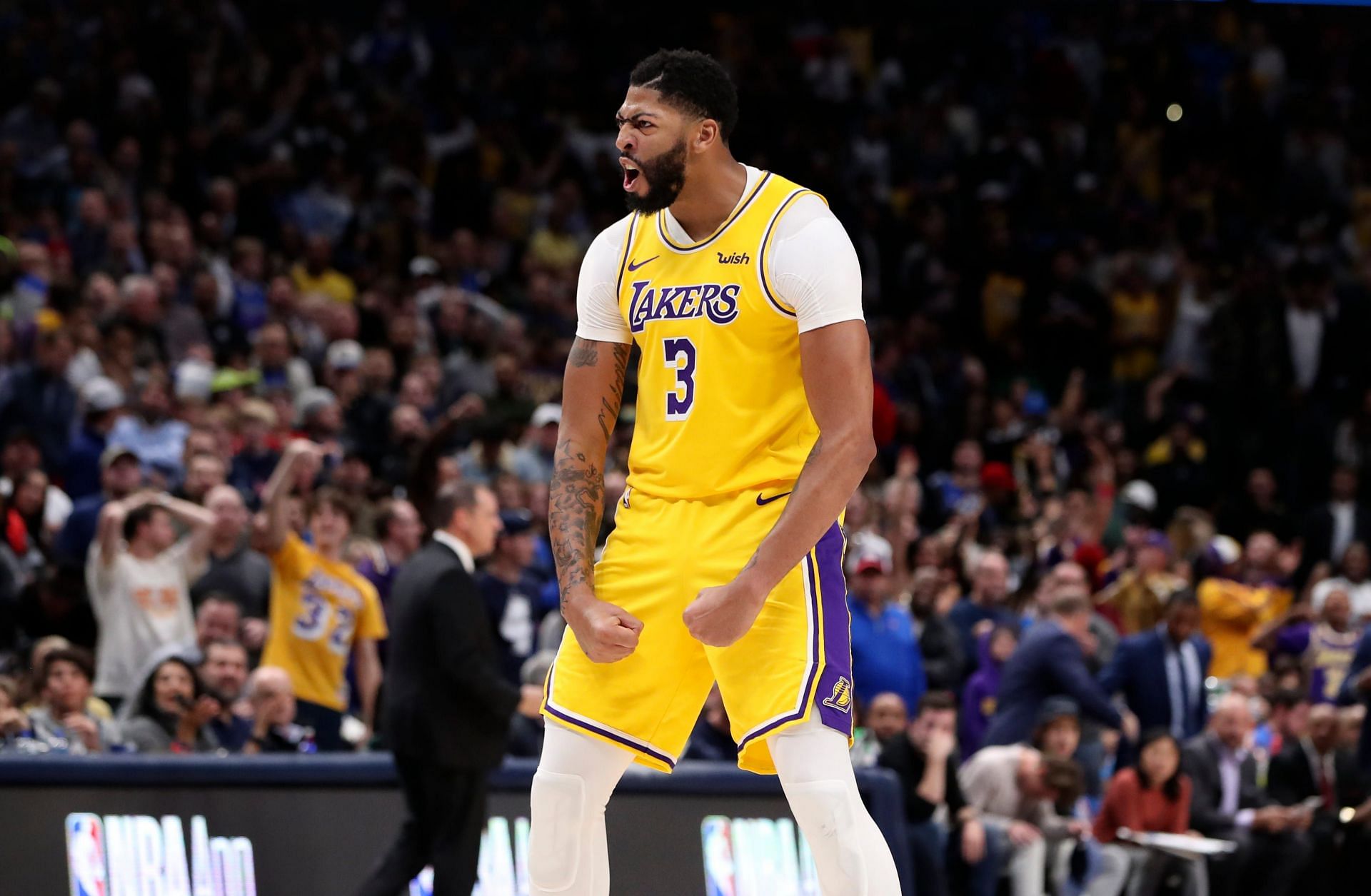 Los Angeles Lakers forward Anthony Davis continues to be a force defensively