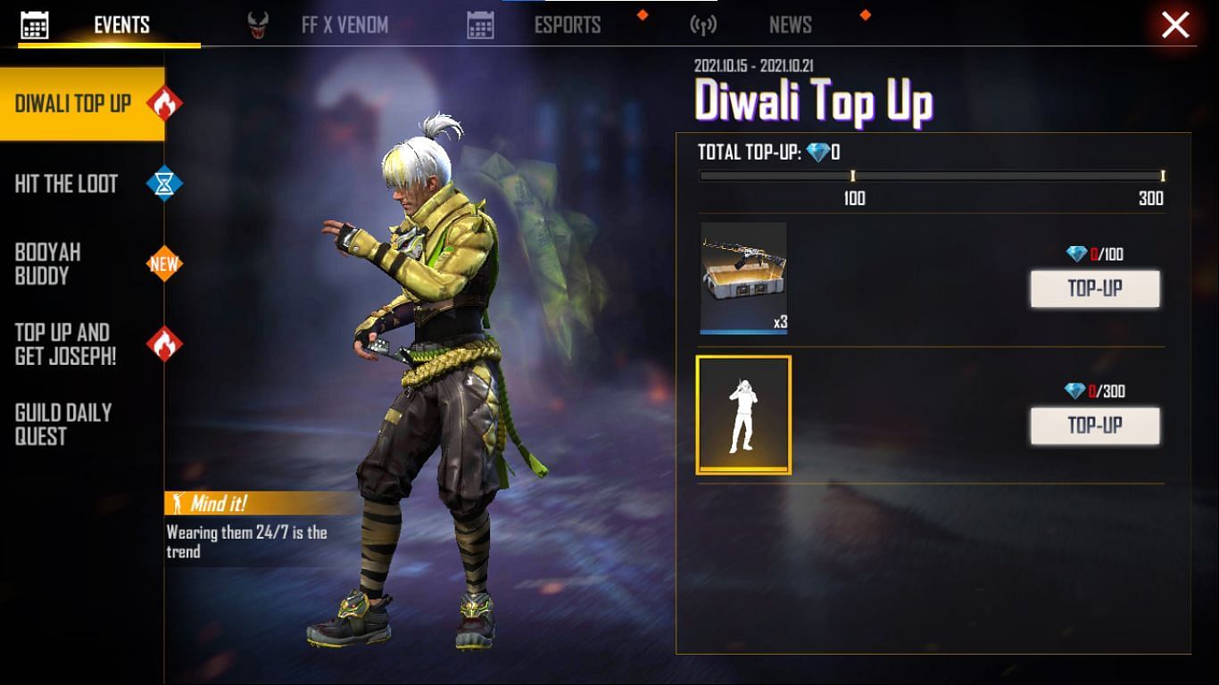 The exclusive Mind It emote is available for free in the new event (Image via Free Fire)
