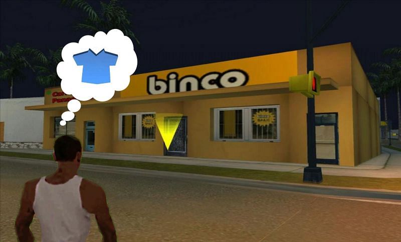 Gta sa on sale clothing stores