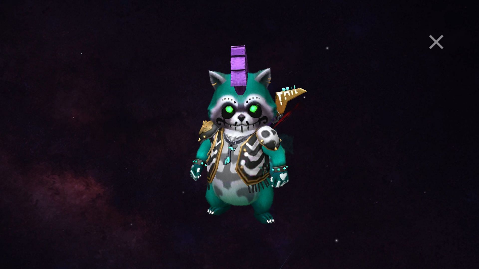 This pet skin is one of the rewards in the Rockie Box (Image via Free Fire)