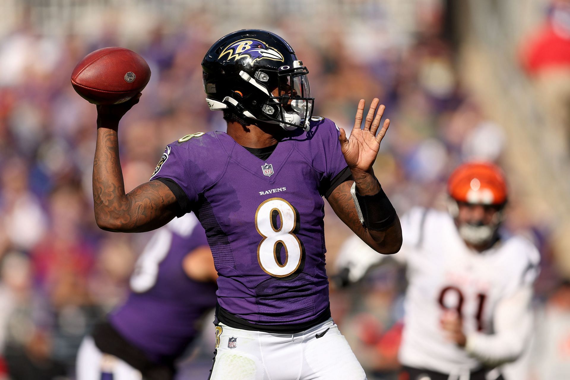 Baltimore Ravens Quarterback Lamar Jackson