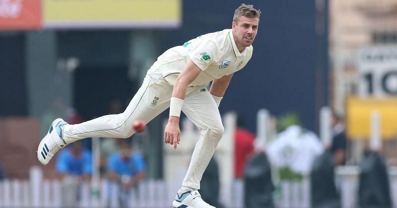 Anrich Nortje made his Test debut against India in 2019 (PC: Scroll).