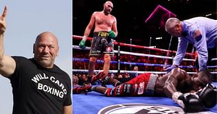 "Boxing needed that fight" - Dana White lauds 'incredible heavyweight fight' between Tyson Fury and Deontay Wilder