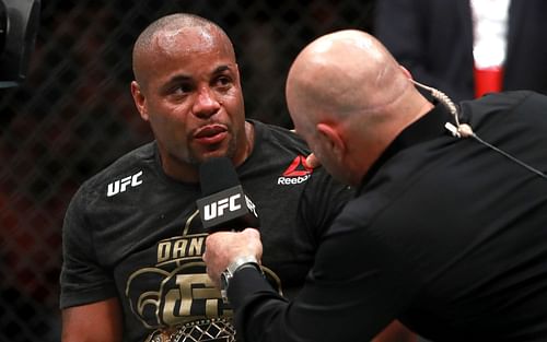 Former UFC heavyweight star and current commentator Daniel Cormier