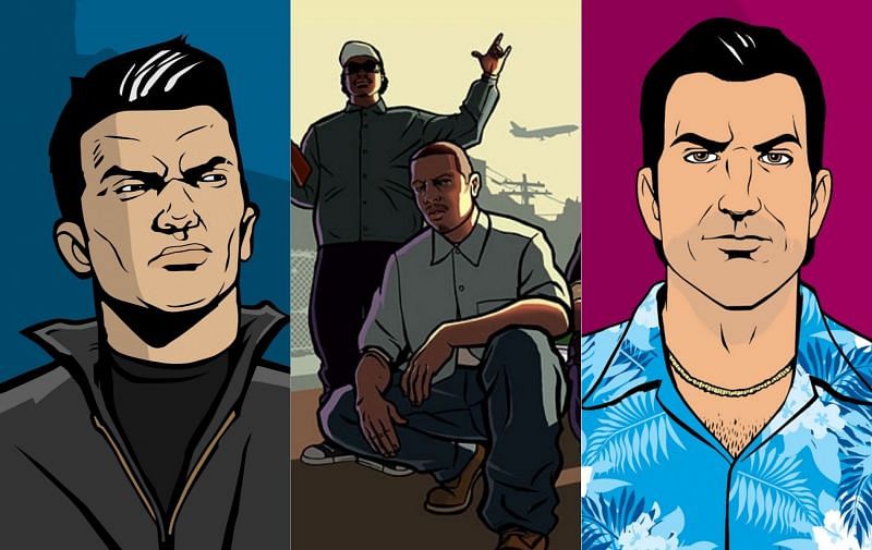 The Remastered Trilogy has every GTA fan excited right now (Images via Rockstar Games)