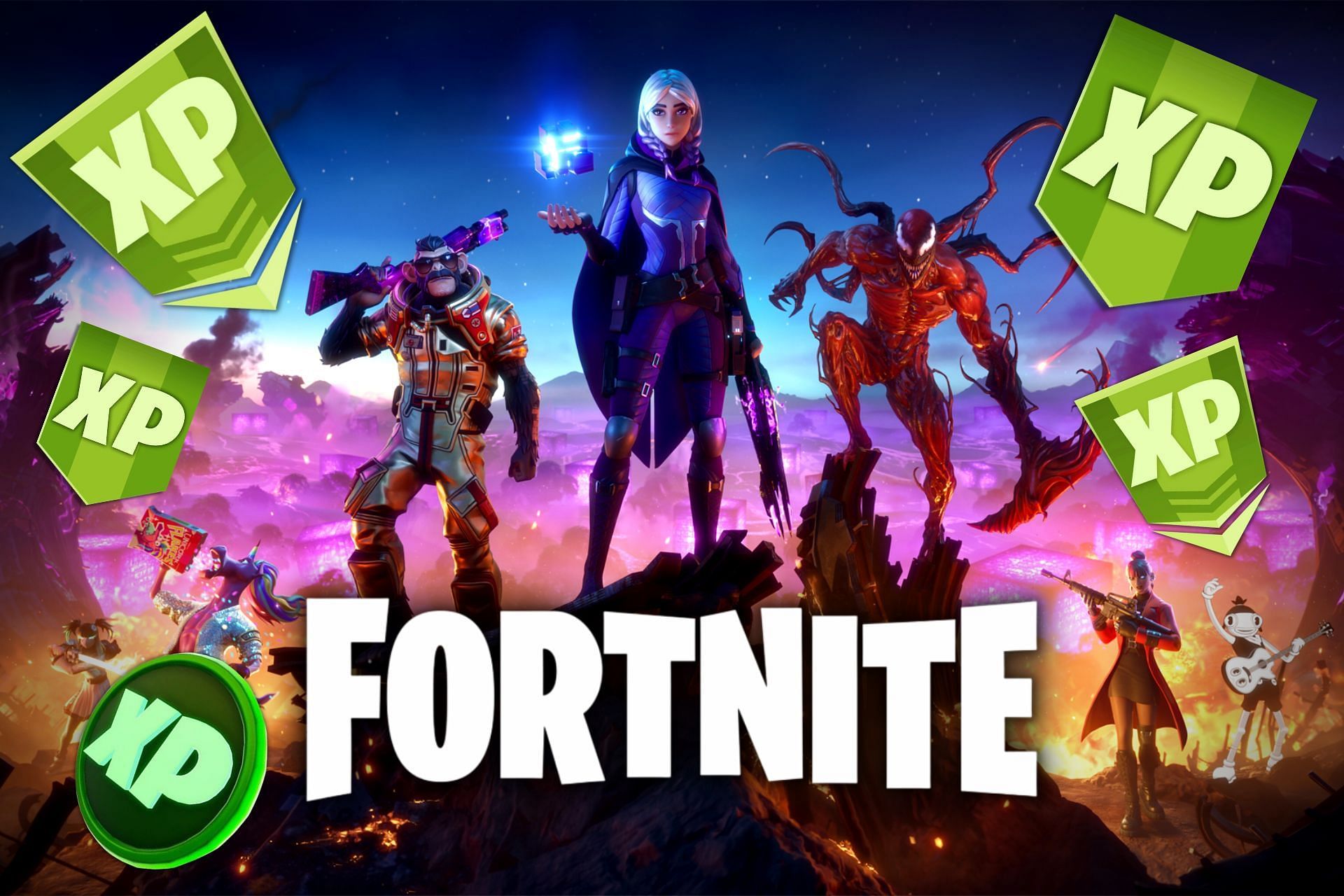How to get 2,500,000 XP every hour in Fortnite Chapter 2 Season 8 (Image via Epic Games)