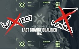 Valorant Champions Tour: APAC Last Chance Qualifier - Bracket results and standings after Day 3