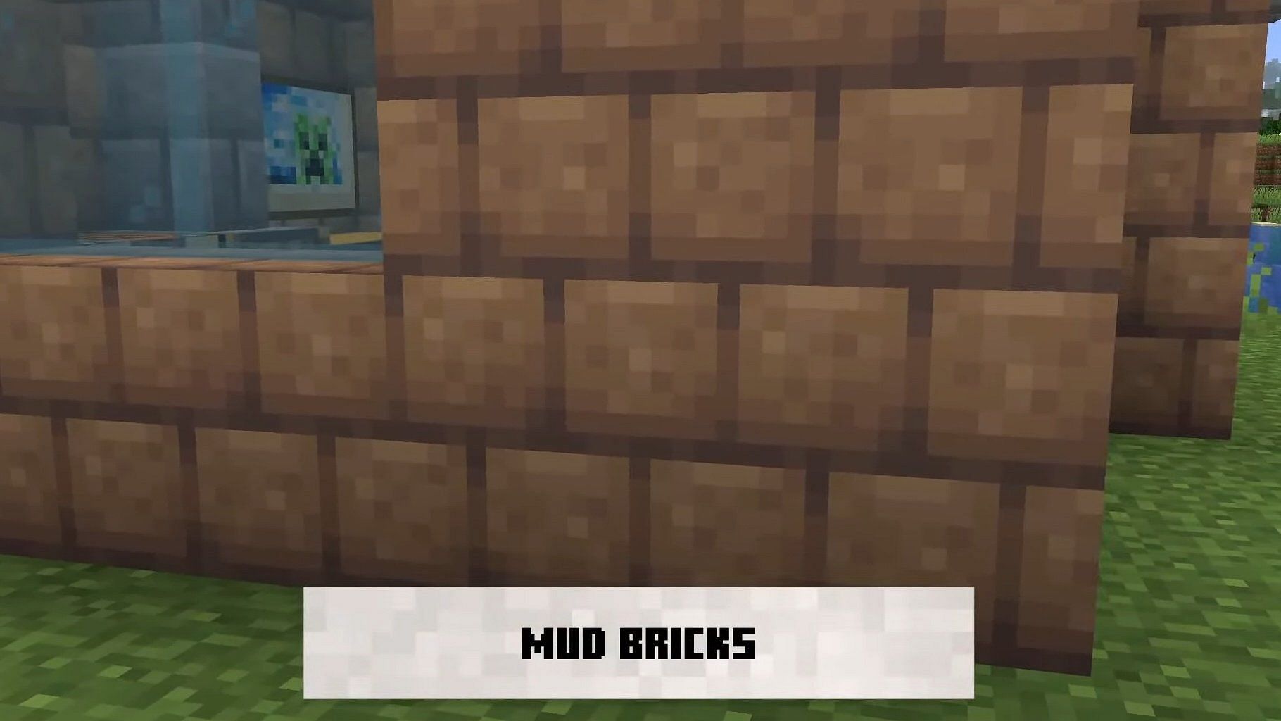 Mud bricks will be the newest type of brick building blocks joining the likes of clay, stone, and Nether bricks (Image via Mojang)