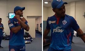 IPL 2021: [Watch] - Ripal Patel celebrates DC's victory over CSK by imitating Cristiano Ronaldo