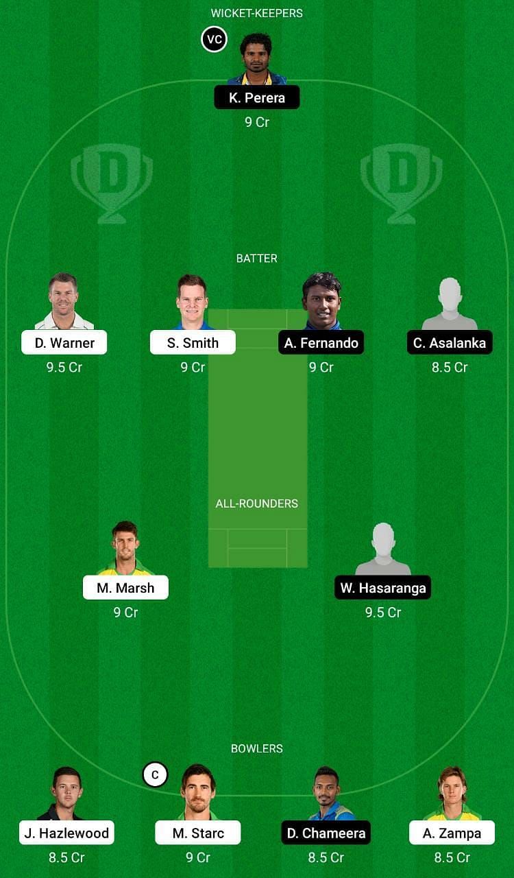 Dream11 Team Prediction for Australia vs Sri Lanka, T20 World Cup 2021 -  Articles