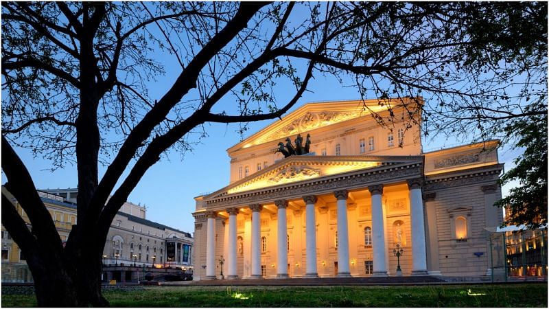 Bolshoi Theatre, where the incident occurred. (Image via Getty Images)