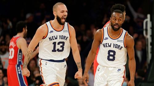 Evan Fournier and Kemba Walker are major contributors to the New York Knicks early successin 2021-22