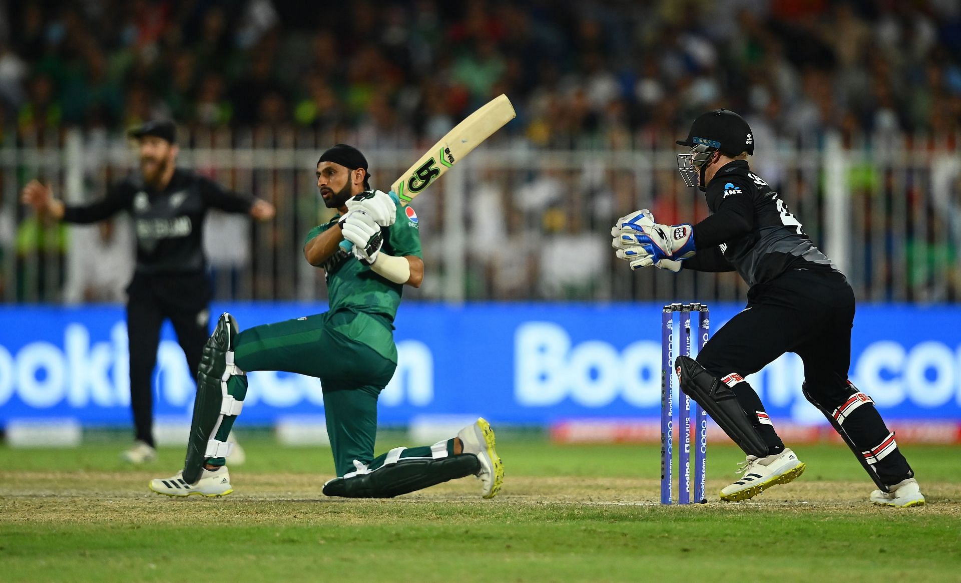 Shoaib Malik played a crucial knock of 26 against New Zealand in ICC T20 World Cup 2021
