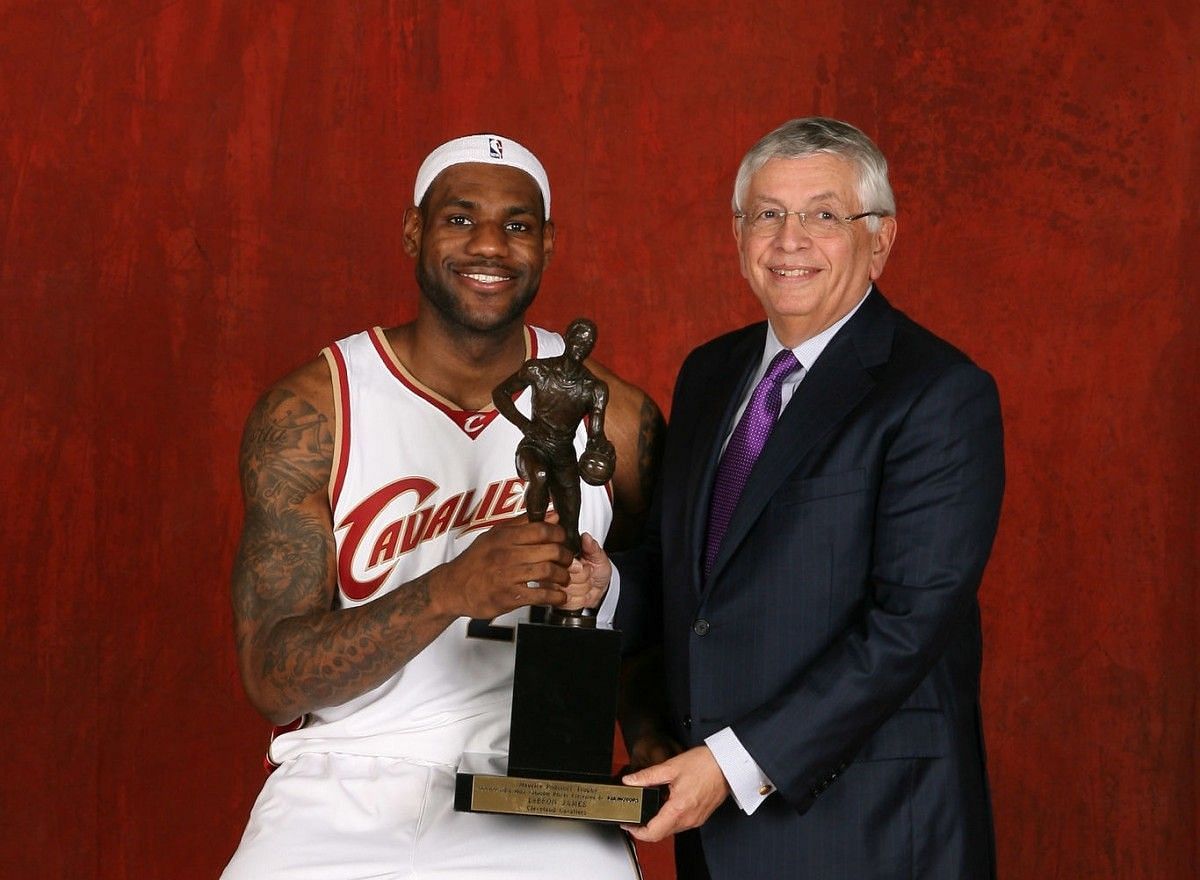 2007-08 will go down as a special one as it was LeBron&#039;s first MVP award.