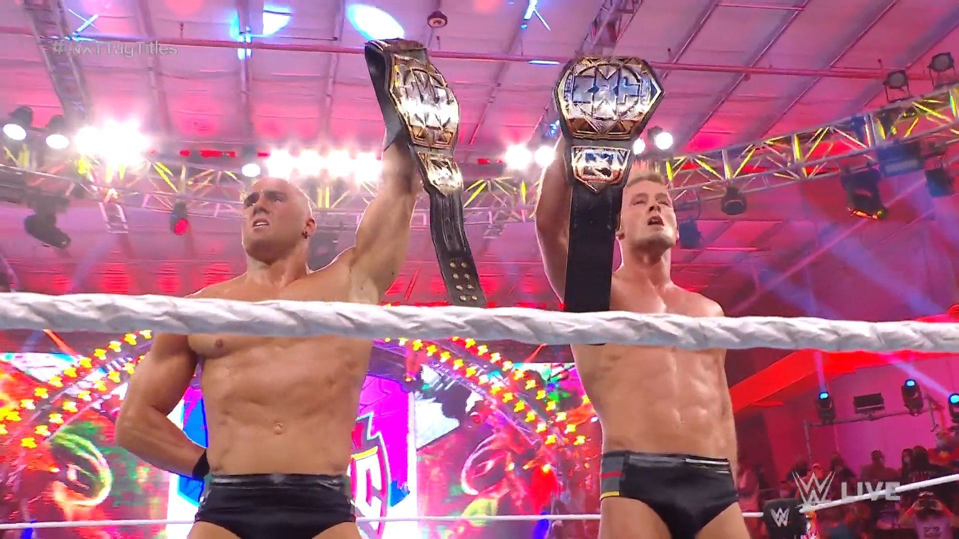 Fabian Aichner &amp; Marcel Barthel are once again on top of the NXT tag team division